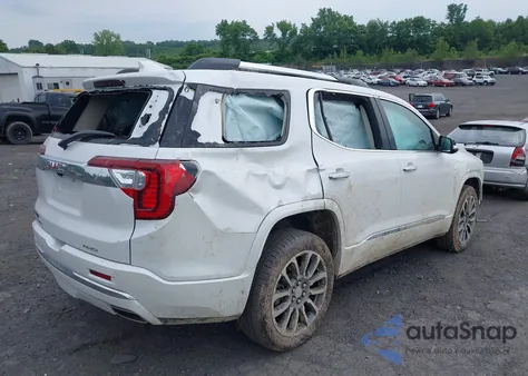 2022 GMC Acadia Awd Denali из США, поврежденный, VIN 1GKKNXL48NZ147238